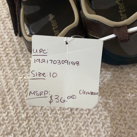 NWT✨ Carter’s Sandals - Picture 8 of 9